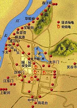 侵华日军大屠杀示意图